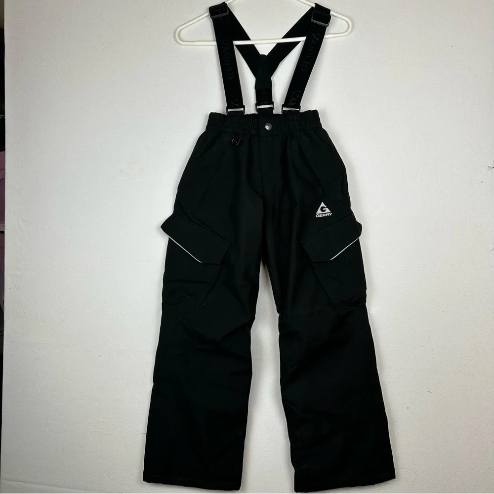 Gerry Snow Pants Coveralls Black Snow Ski Sledding